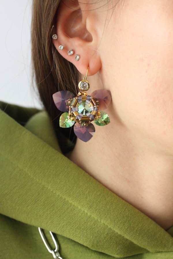 spring blossom earrings